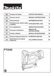 Makita PT354DSMJ Instruction Manual