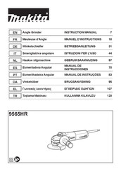 Makita 9565HRZ Instruction Manual