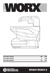 Worx WG869.X Quick Start Manual