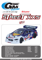 GM-Racing Graupner STREET XXS 1/18 Instruction Manual