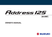 Suzuki UZ125NEY 2023 Owner's Manual
