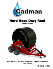 Cadman 4000M Operator's Parts And Maintenance Manual