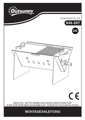 Outsunny 846-087 Assembly Instruction Manual