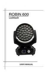 Robe LedWash ROBIN 600 User Manual
