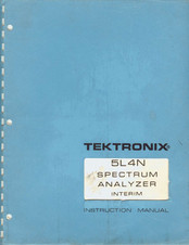 Tektronix INTERIM 5L4N Instruction Manual