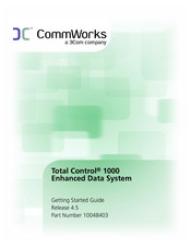 3Com CommWorks Total Control 1000 Getting Started Manual