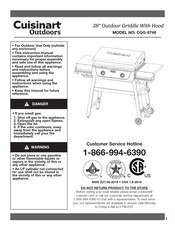 Cuisinart Outdoors CGG-9748 Manual