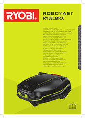 Ryobi ROBOYAGI RY36LMRX Original Instructions Manual