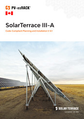 Clenergy PV-ezRack SolarTerrace III-A Planning And Installation