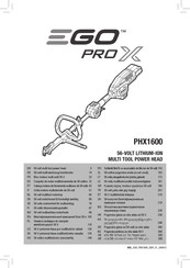 EGO PRO X PHX1600 Manual