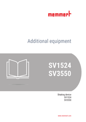 Memmert SV1524 Manual