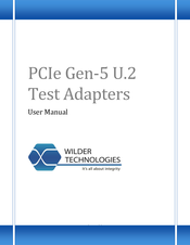Wilder Technologies PCIEG5-U2-TPA-CLBCBB-DPT User Manual