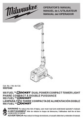 Milwaukee MX FUEL ROCKET MXF040 Operator's Manual