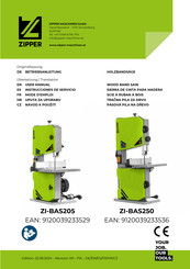 ZIPPER MASCHINEN 9120039233529 User Manual