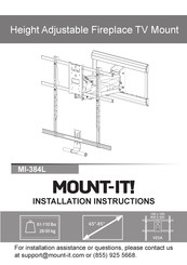 Mount-It! MI-384L Installation Instructions Manual