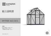 Palram CANOPIA MYTHOS 2x1.3 Manual