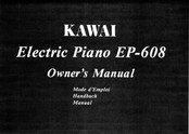 Kawai EP-608 Owner's Manual