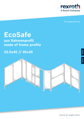 Bosch rexroth EcoSafe Manual