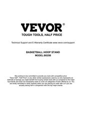 VEVOR B025B Manual