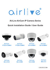 AirLive AirCam BU-240M Quick Installation Manual