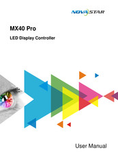 NovaStar MX40 Pro User Manual