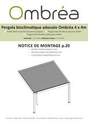 Ombréa 15-731103 Instruction Manual