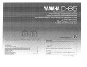 Yamaha C-85 Owner's Manual