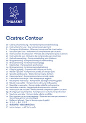 Thuasne Cicatrex Contour Instructions For Use Manual