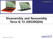 Samsung Terra-Q 13 Disassembly And Reassembly