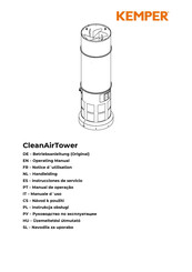 Kemper 390 610 Operating Manual