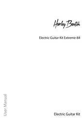 thomann Harley Benton Extreme-84 User Manual