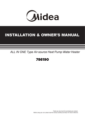 Midea 786190 Installation & Owner's Manual