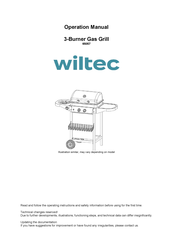 WilTec 65057 Operation Manual