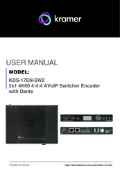Kramer KDS-17EN-SW2 User Manual