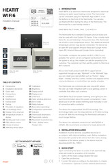 Heatit WIFI6 54 305 41 Installer Manual