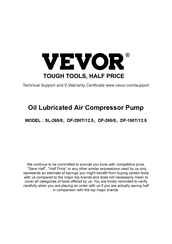 VEVOR SL-265/8 Manual