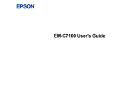 Epson EM-C7100 User Manual