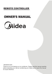 Midea RG10A2B2S/BGCEF Owner's Manual