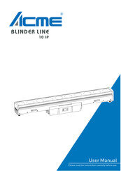 ACME BLINDER LINE 10 IP User Manual