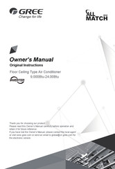 Gree GTH24CB-D6DNA1B/I Owner's Manual
