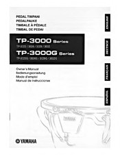 Yamaha TP-3000 Series Owner's Manual
