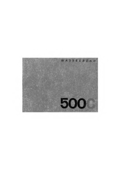 Hasselblad 500 C Service Manual