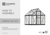 Palram HARMONY 2x2.5 How To Assemble