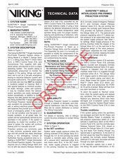 Viking SUREFIRE Technical Data Manual