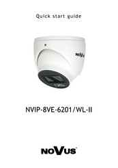 Novus NVIP-8VE-6201/WL-II Quick Start Manual