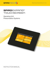 Spirotech SPIROEXPAND TOUCHSCREEN Instruction Manual