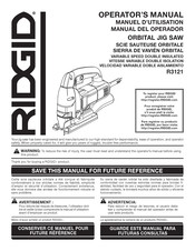 RIDGID R3121 Operator's Manual