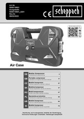Scheppach Air Case Translation Of Original Instruction Manual