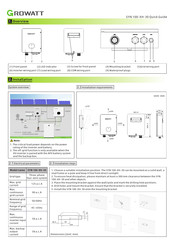 Growatt SYN 100-XH-30 Quick Manual