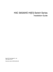 H3C LS-6526XE-32X4CC-EI Installation Manual